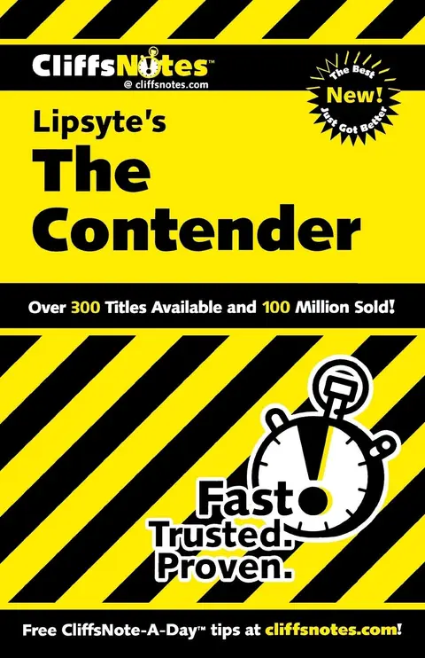 Cover of CliffsNotes on Lipsyte's the Contender