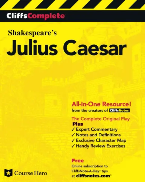 Cover of Cliffscomplete Julius Caesar