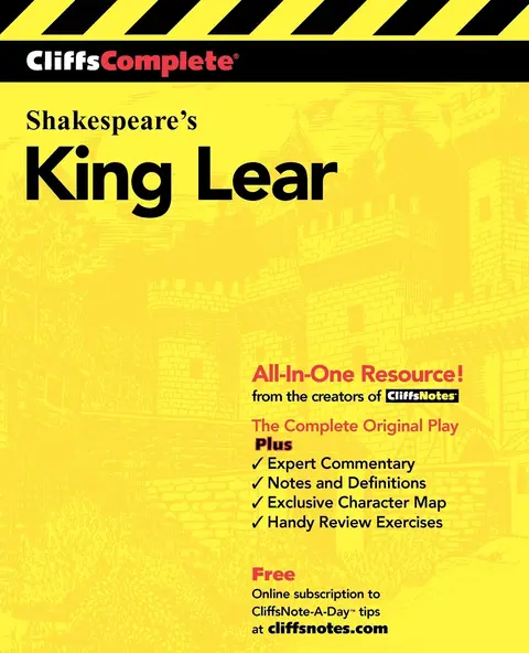 Cover of Cliffscomplete King Lear