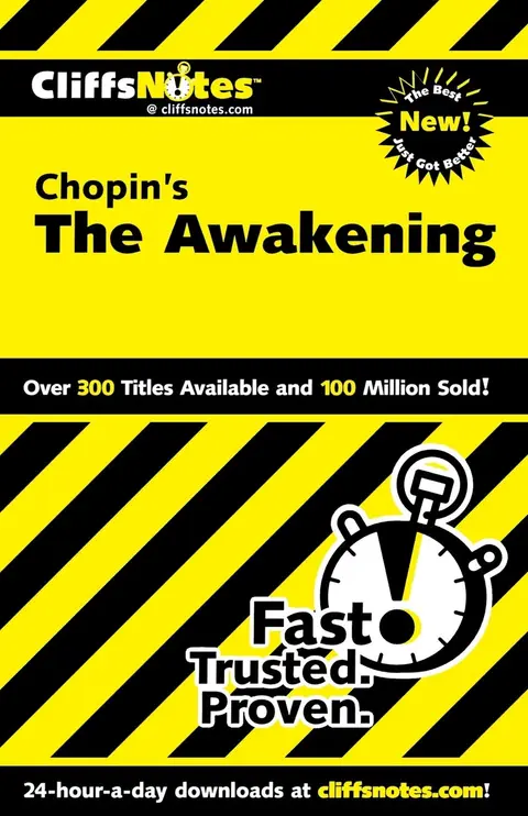 Cover of CliffsNotes Chopin's the Awakening
