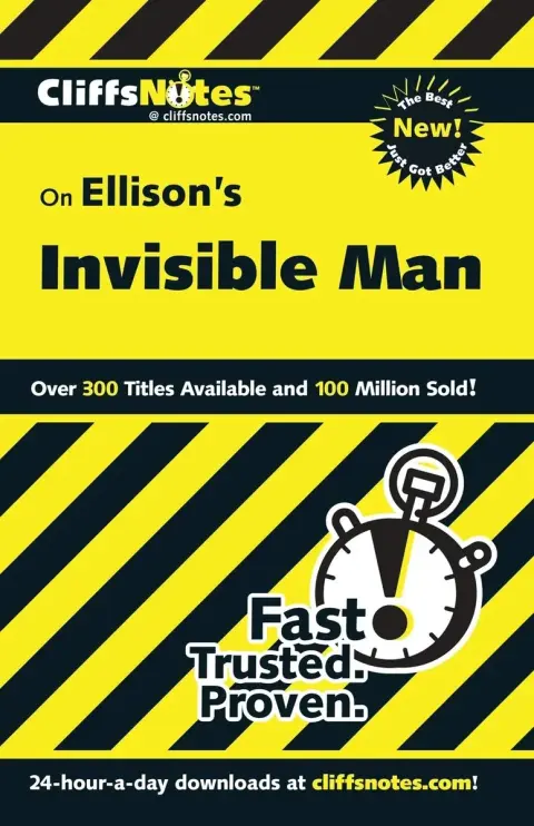Cover of CliffsNotes on Ellison's Invisible Man