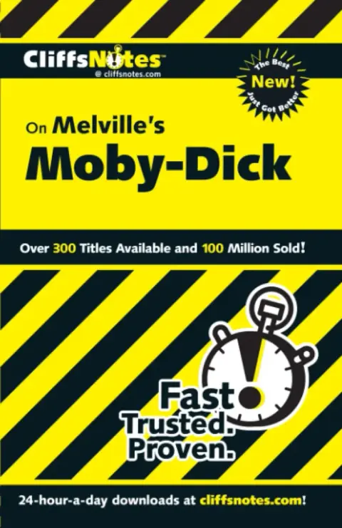 Cover of CliffsNotesTM on Melville′s Moby–Dick