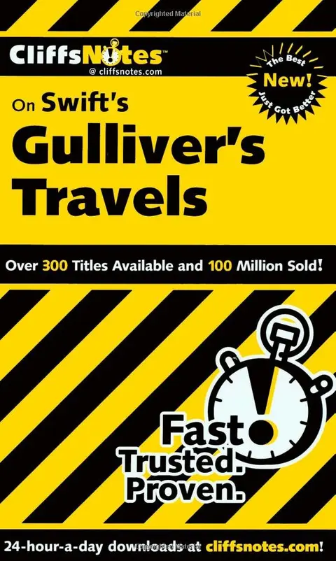 Cover of CliffsNotes® on Swift′s Gulliver′s Travels