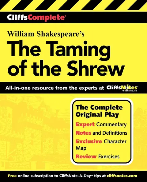 Cover of Cliffscomplete the Taming of the Shrew