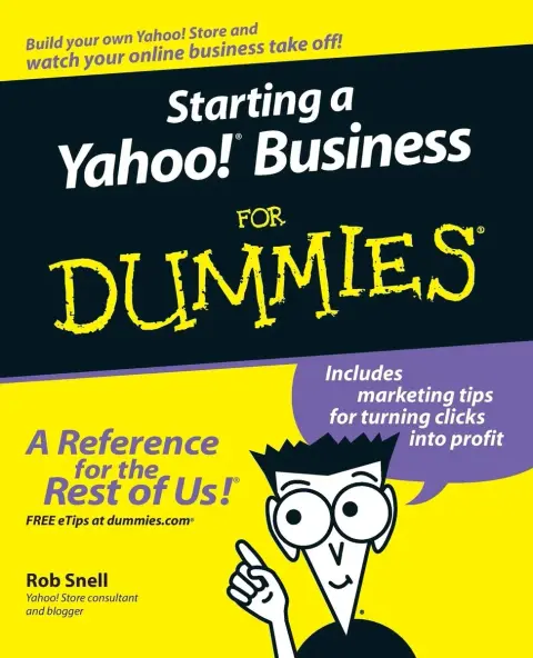 Cover of Starting a Yahoo! Business for Dummies