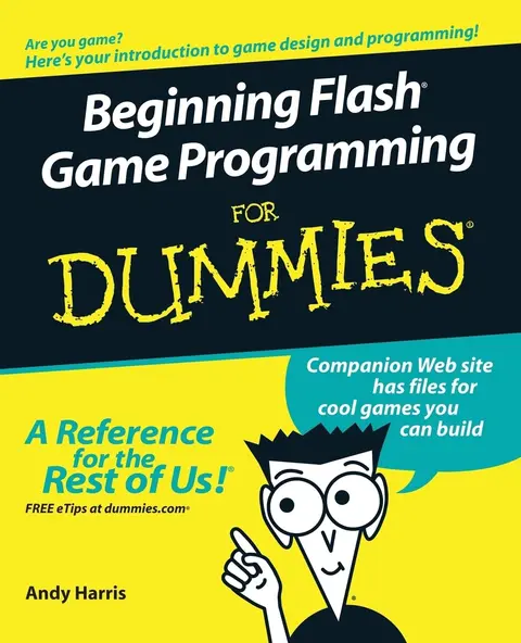 Cover of Beginning Flash Game Programming for Dummies