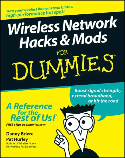 Cover of Wireless Network Hacks and Mods for Dummies