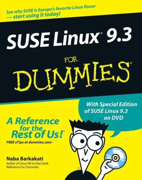 Cover of SUSE Linux 9.3 for Dummies