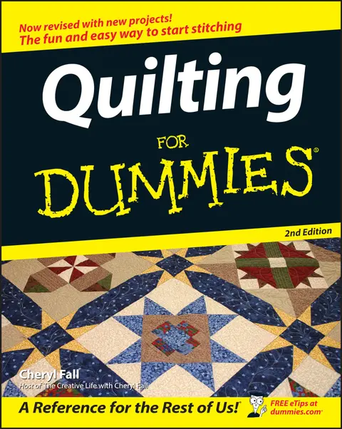 Cover of Quilting for Dummies