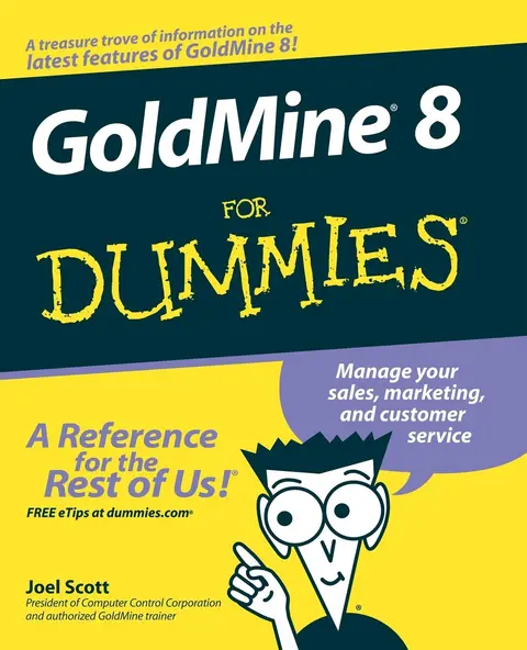 Cover of GoldMine 8 for Dummies