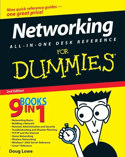 Cover of Networking All–in–One Desk Reference for Dummies®