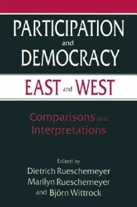 Cover of Participation and Democracy East and West