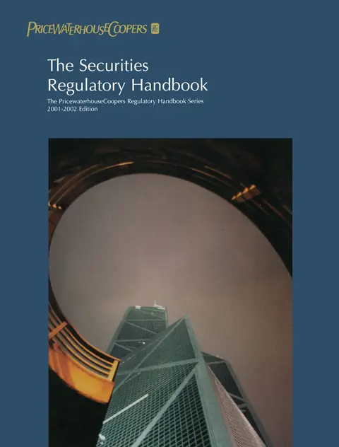 Cover of Securities Regulatory Handbook