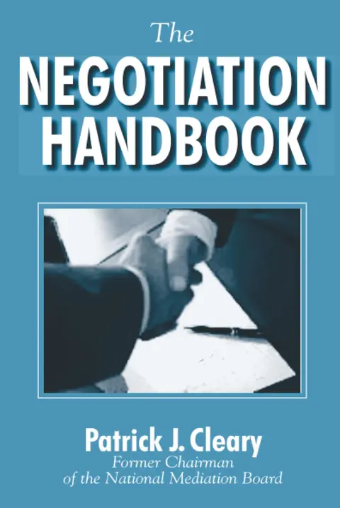 Cover of The Negotiation Handbook