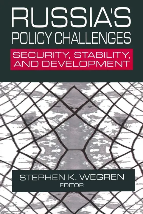 Cover of Russia's Policy Challenges