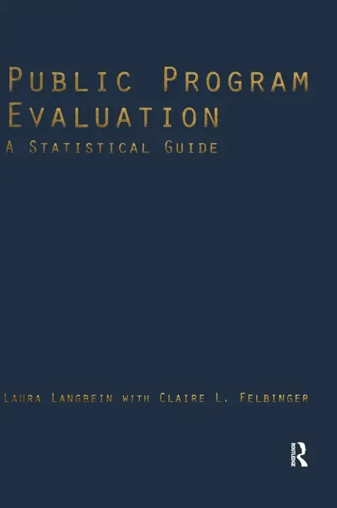 Cover of Public Program Evaluation