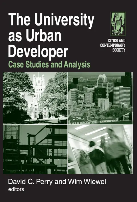Cover of The University as Urban Developer