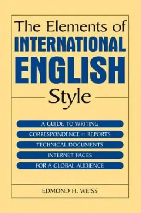Cover of The Elements of International English Style