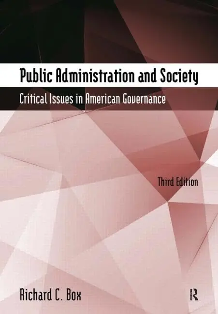 Cover of Public Administration and Society