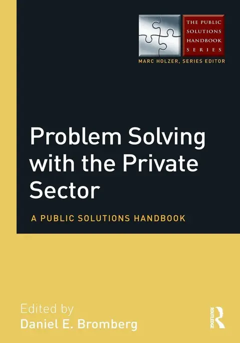 Cover of Problem Solving with the Private Sector