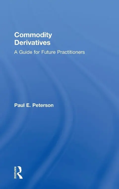 Cover of Commodity Derivatives