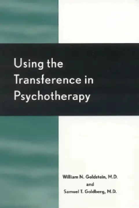 Cover of Using the Transference in Psychotherapy