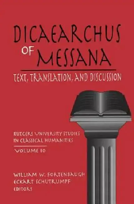 Cover of Dicaearchus of Messana