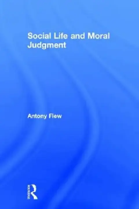 Cover of Social Life and Moral Judgment