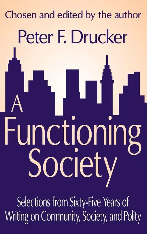 Cover of A Functioning Society
