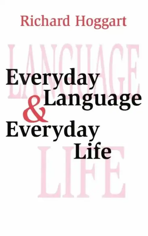 Cover of Everyday Language & Everyday Life