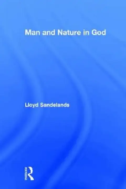 Cover of Man and Nature in God