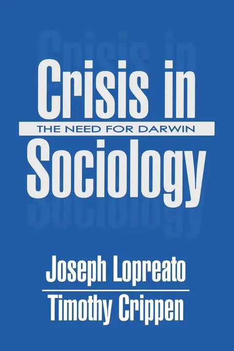 Cover of Crisis in Sociology