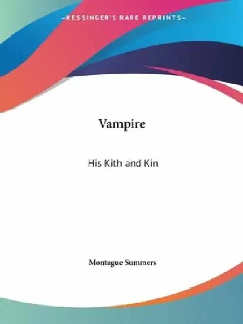 Cover of Vampire