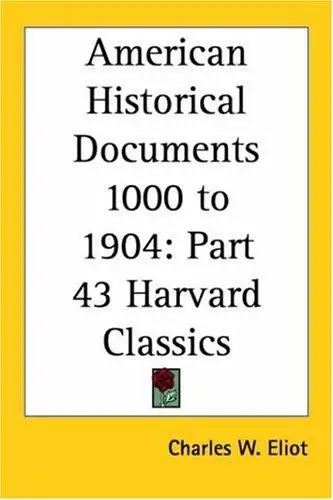 Cover of American Historical Documents 1000 to 1904