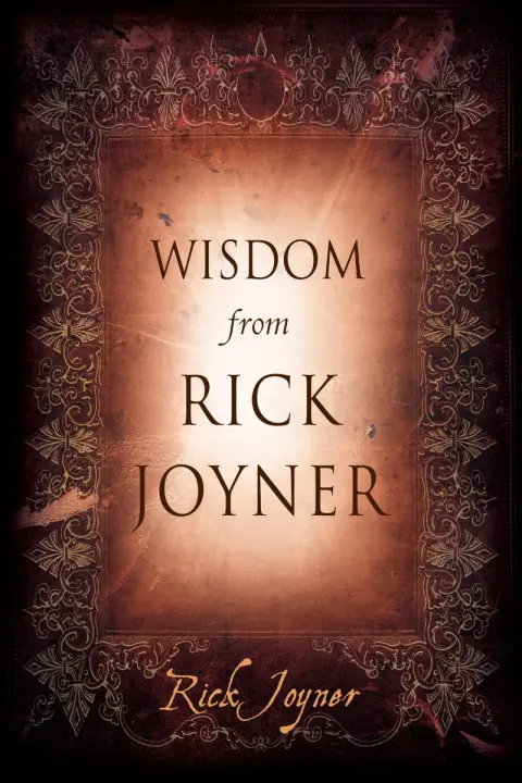 Cover of Wisdom from Rick Joyner
