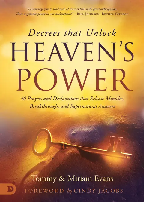 Cover of Decrees That Unlock Heaven's Power