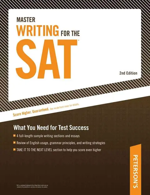 Cover of Master Writing for the SAT
