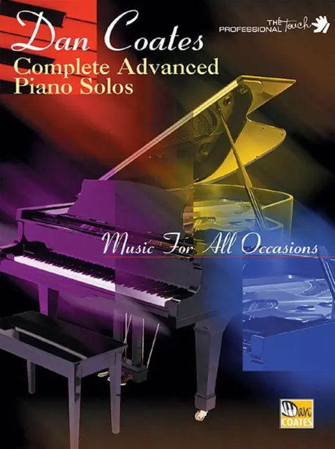 Cover of Dan Coates Complete Advanced Piano Solos