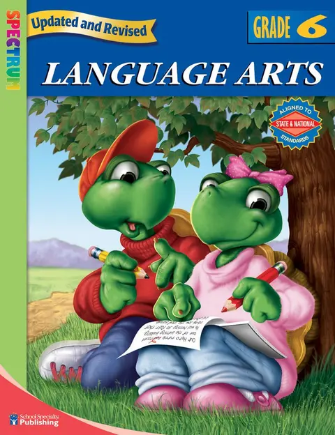 Cover of Spectrum Language Arts