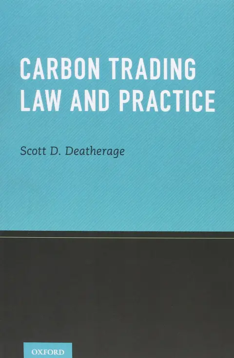 Cover of Carbon Trading Law and Practice