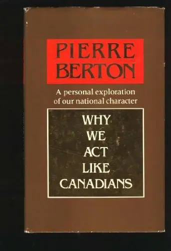 Cover of Why We Act Like Canadians