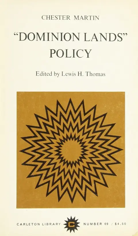 Cover of Dominion Lands Policy