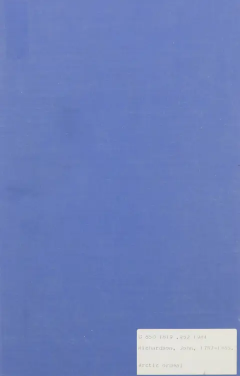 Cover of Arctic Ordeal