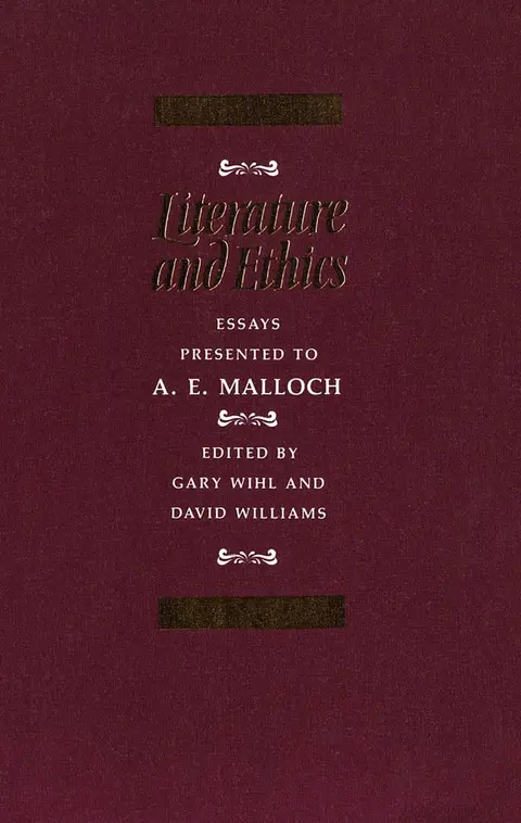 Cover of Literature and Ethics