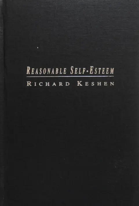 Cover of Reasonable Self-Esteem