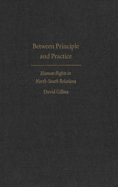 Cover of Between Principle and Practice