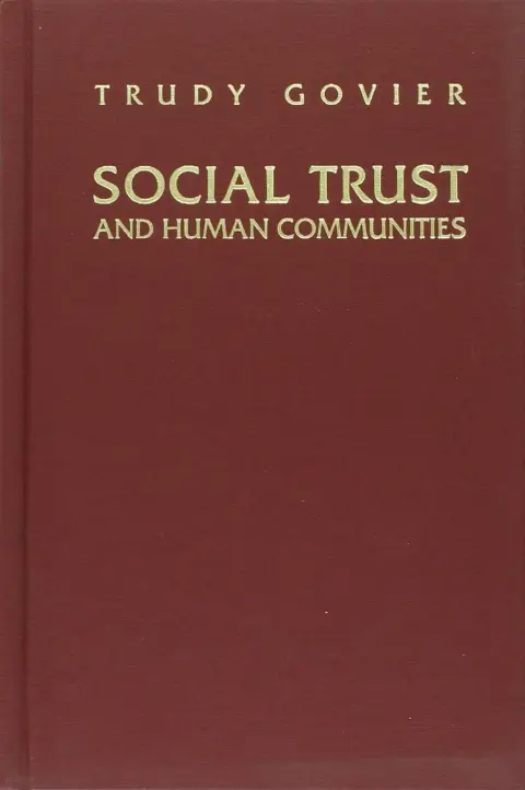 Cover of Social Trust and Human Communities