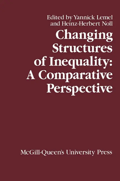 Cover of Changing Structures of Inequality