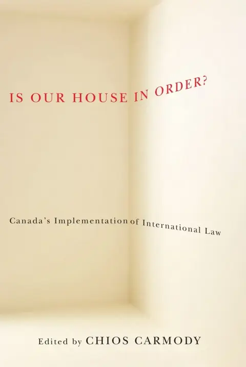 Cover of Is Our House in Order?
