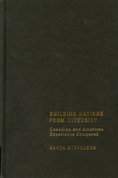 Cover of Building Nations from Diversity